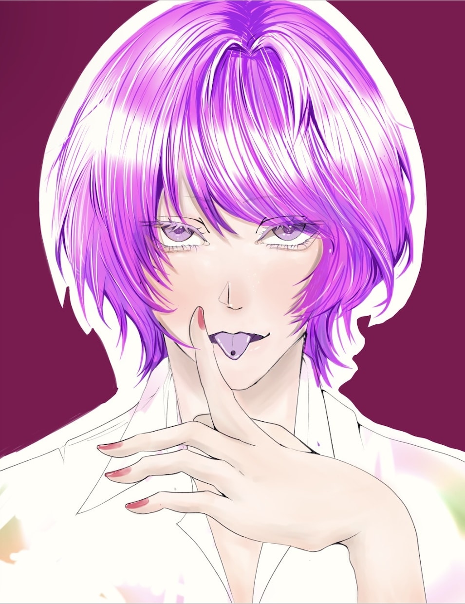色気と雰囲気のあるイラストを制作します キャラクターの魅力を大切にあなたの理想のイラストを作成します イメージ1