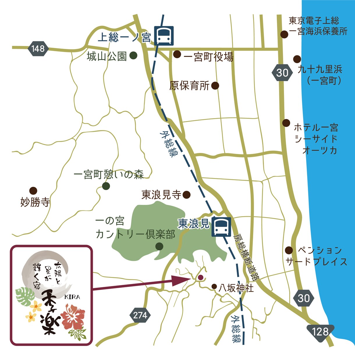 シンプル ＆ わかりやすい地図作成いたします 会社や店舗用に最適！ オリジナルの地図が欲しい方にオススメ！ イメージ3