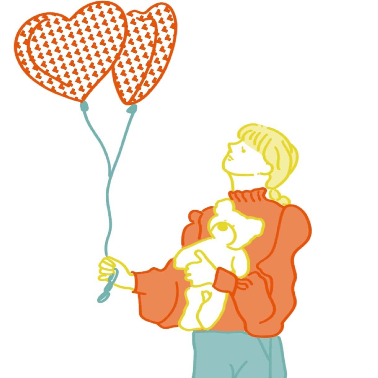 3色で圧倒的おしゃれ◎お写真をイラストにします 配色がおしゃれすぎる♩似顔絵イラストを作成します イメージ6