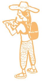 ゆるかわ単色イラスト描きます 挿絵として、説明や文章の補足、様々な用途に イメージ5
