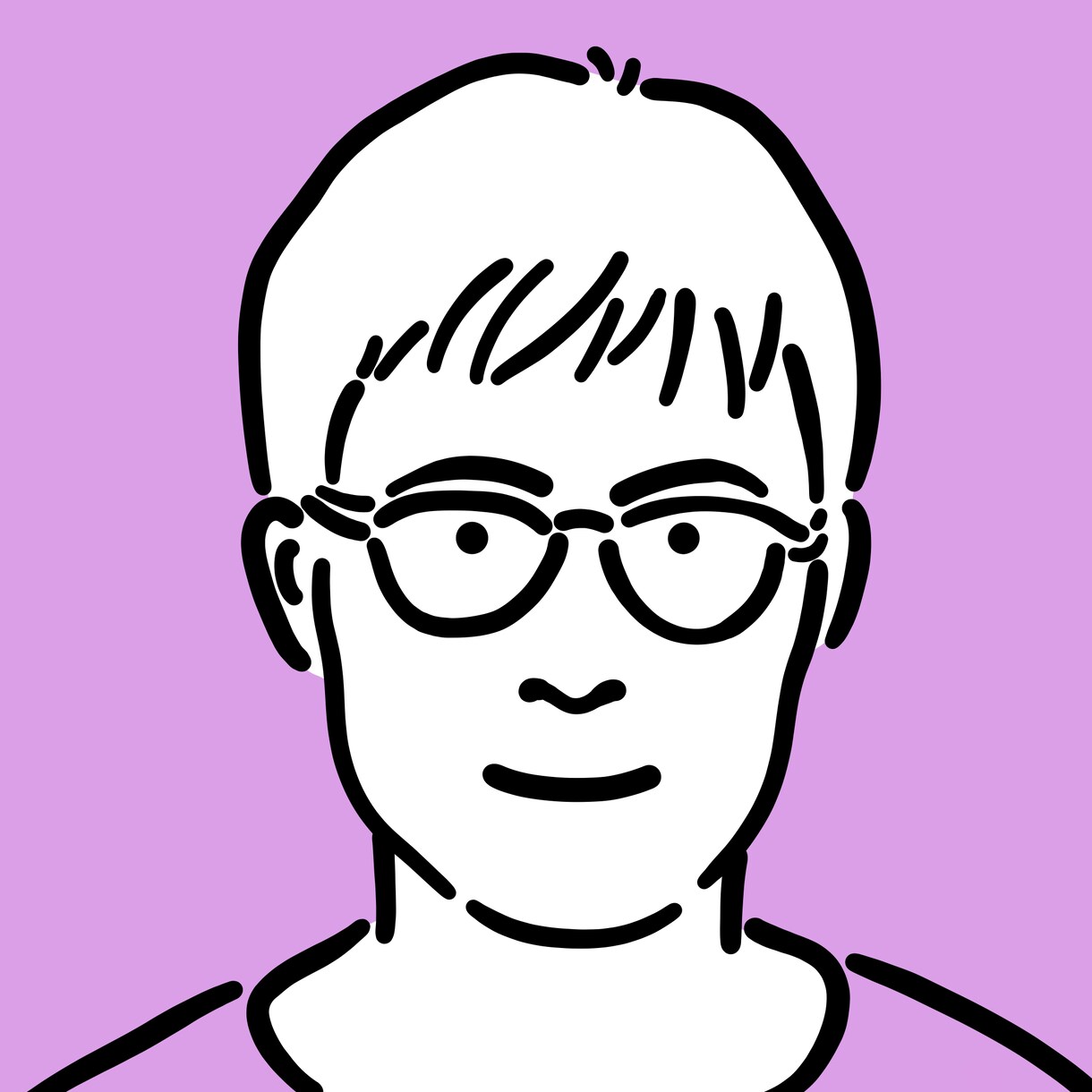 SNS用のアイコン制作します シンプルでスタイリッシュなイラスト イメージ5