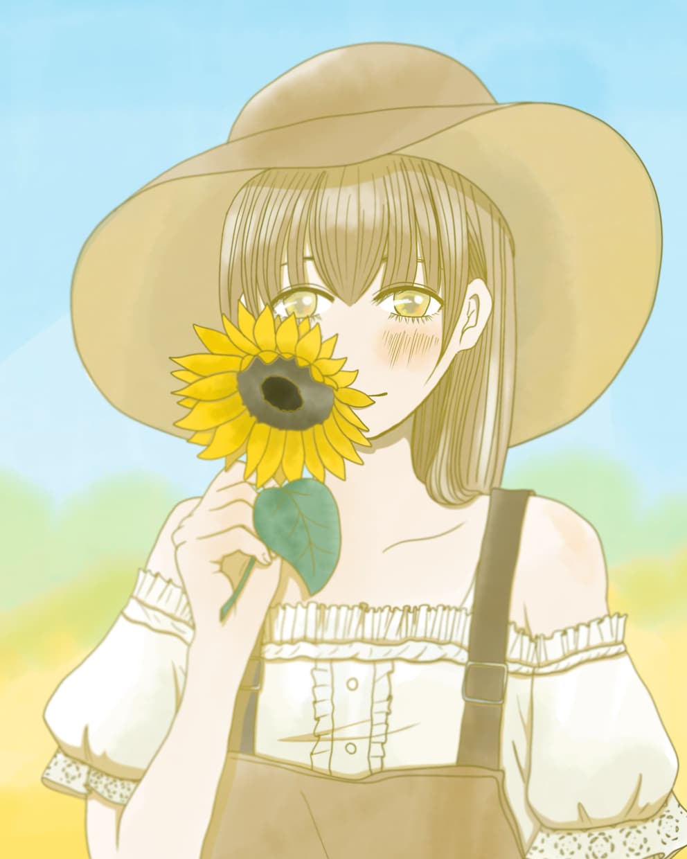 水彩風のオリジナルイラスト作製します ヘッダー、待ち受けにも！優しい色合いが飽きずに使える！ イメージ5