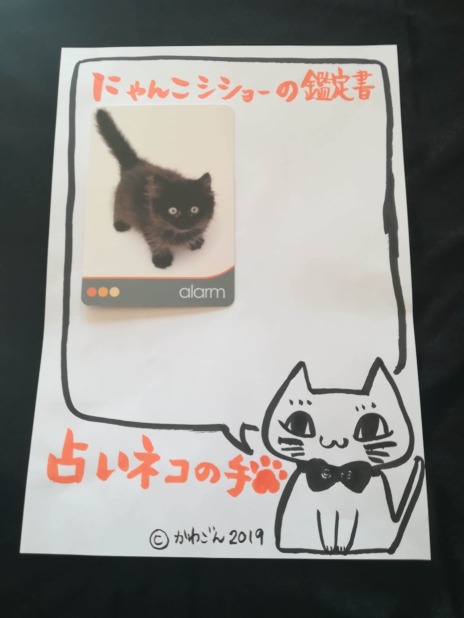 にゃんこシショーがアドバイスします ネコ支援寄付つき！ネコのオラクルカードから伝わるメッセージ イメージ2