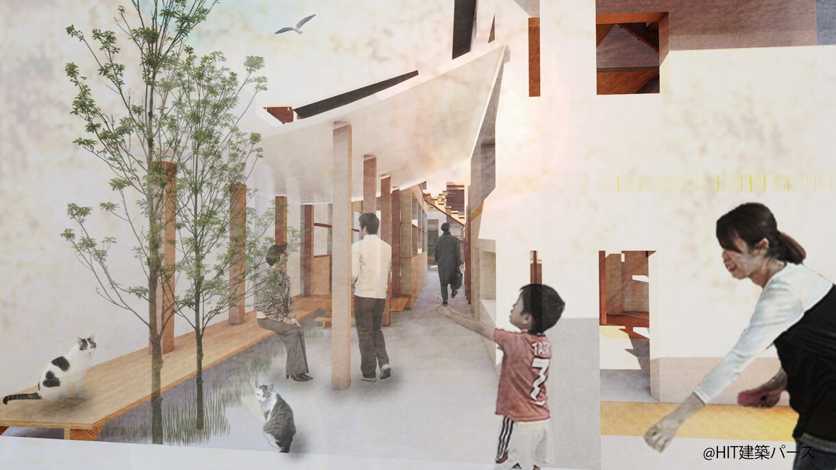 建築の内観、外観パース、住宅模型作成致します 新しい家や店舗のイメージ図などにいかがでしょうか イメージ7