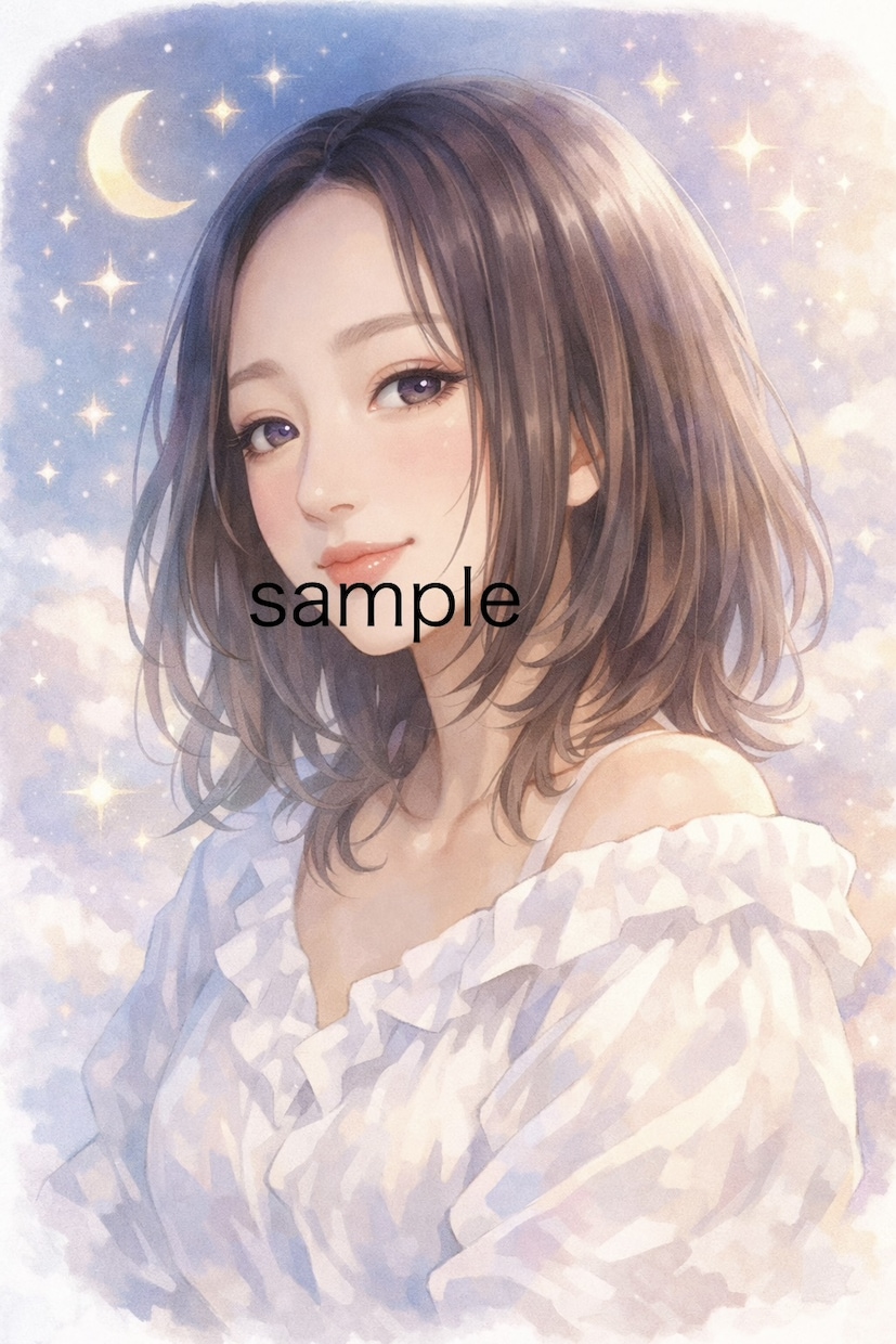 デジタルイラストSNSアイコン制作します やさしい雰囲気のオリジナルデジタルアイコン イメージ3