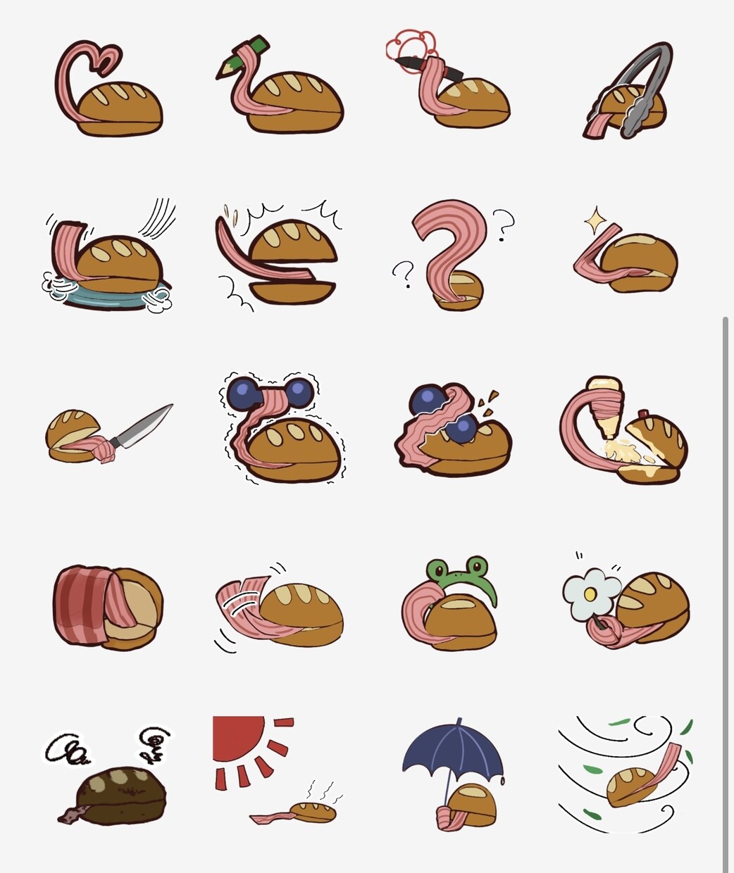 オリジナルのLINEスタンプを作成します あなただけのオリジナルLINEスタンプを作成します。 イメージ1