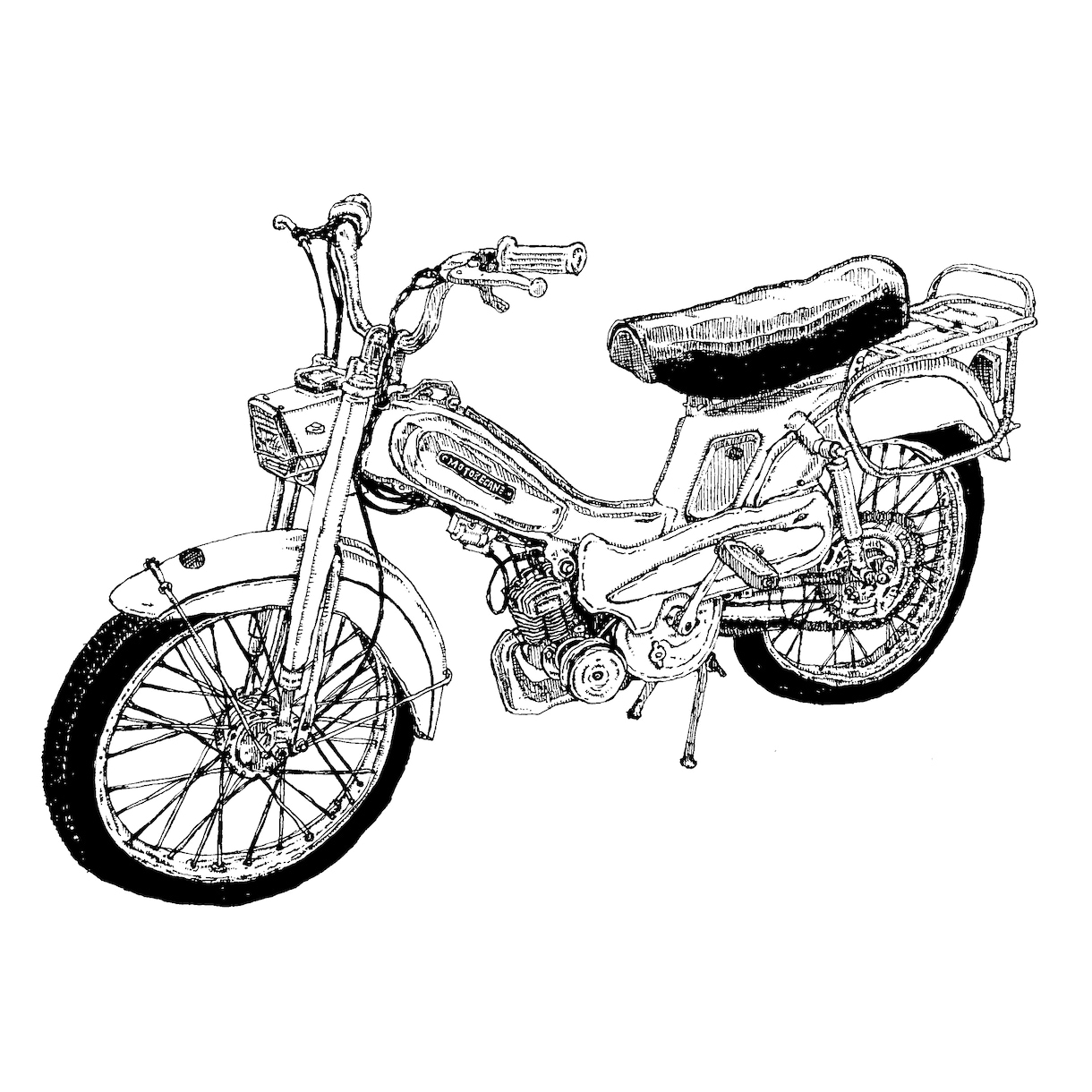バイク/車/乗り物/リアル/絵/イラスト描きます 愛車や好きな乗り物を味のある絵にします。 イメージ1