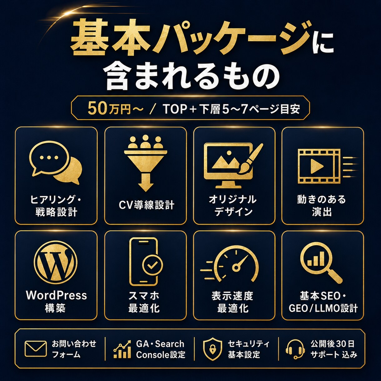現役マーケター×動くデザインでHPを制作します 先着５名：訪問の1秒で「他とは違う」を感じさせるホームページ イメージ5