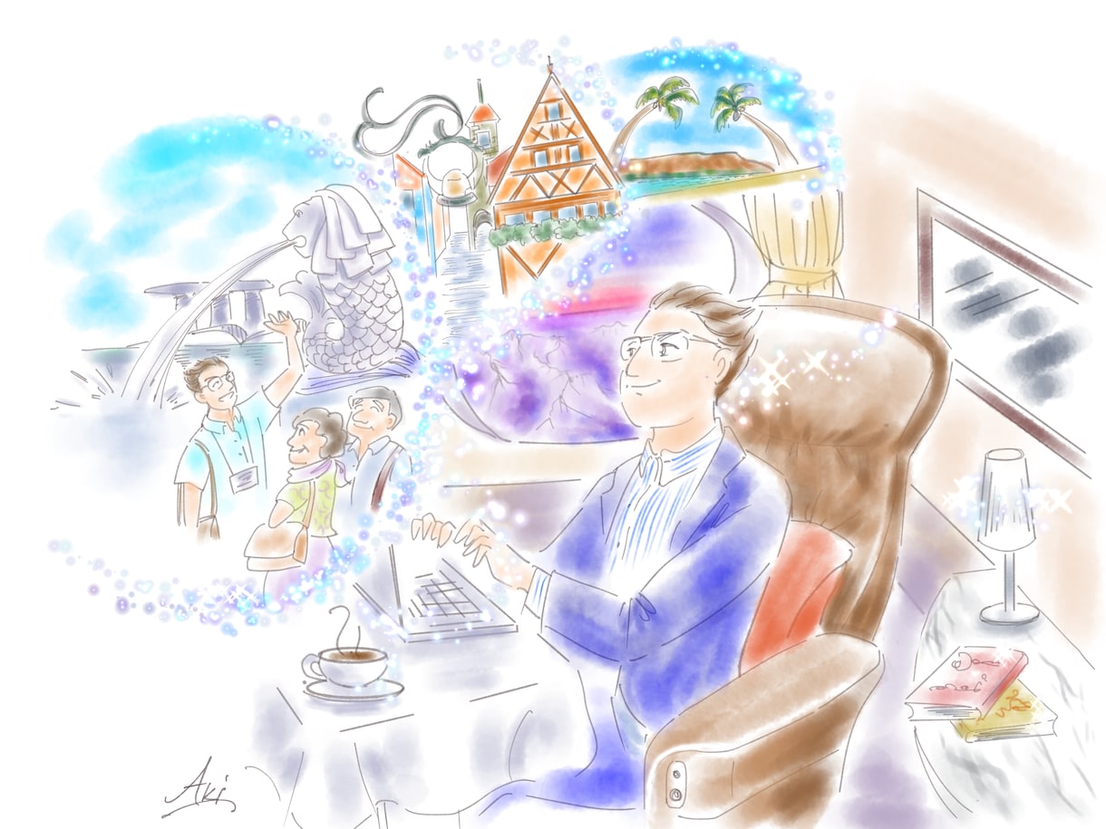 ビジョンボードのイラストパネルをお作りします 別サービスにてイラストデータご購入者様(リピーター様)専用 イメージ3