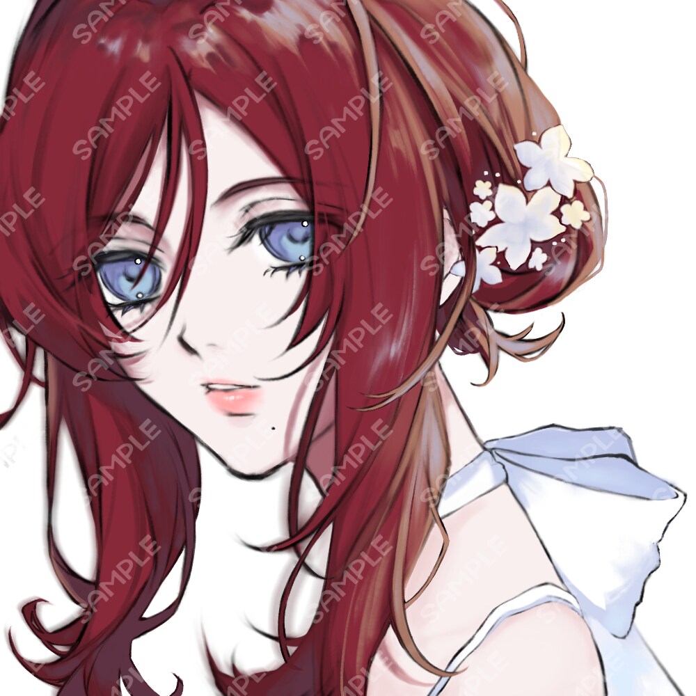貴方だけの素敵なSNSアイコンお描きします 可愛くて綺麗な女の子お任せ下さい！ イメージ1