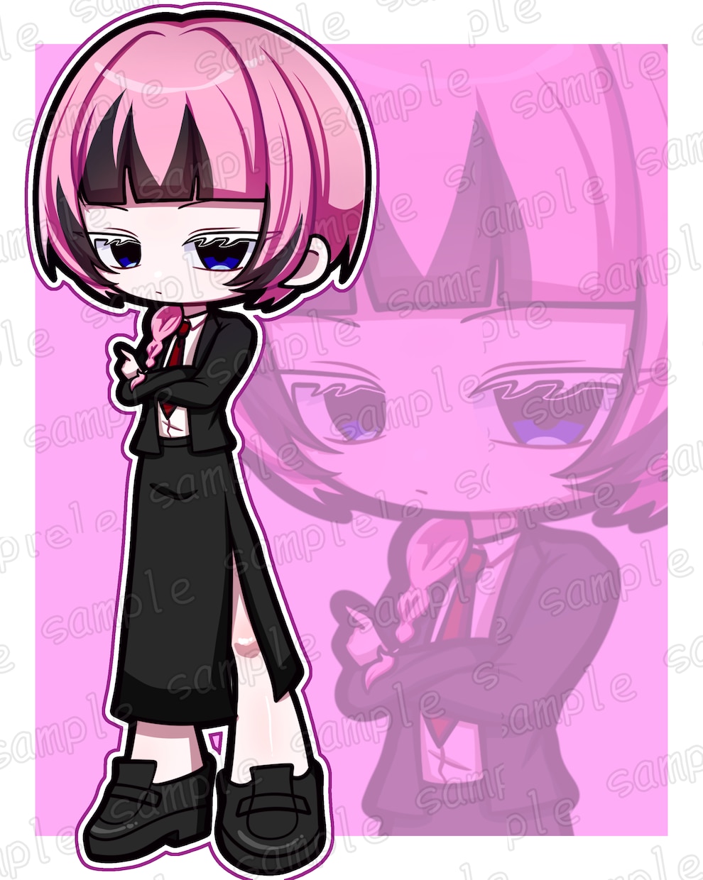 商用利用◎ポップで可愛いイラストお描きします 目を引く可愛らしいグッズ向き！絵柄寄せなども可能です。 イメージ4
