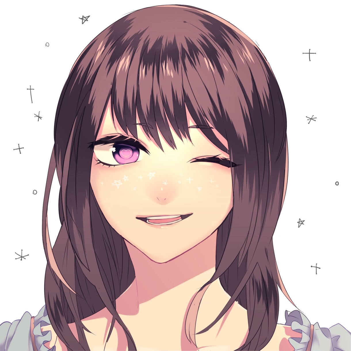 SNSオリジナルアイコンをお描きします 自分だけの特別な1枚を作ってみませんか？ イメージ10