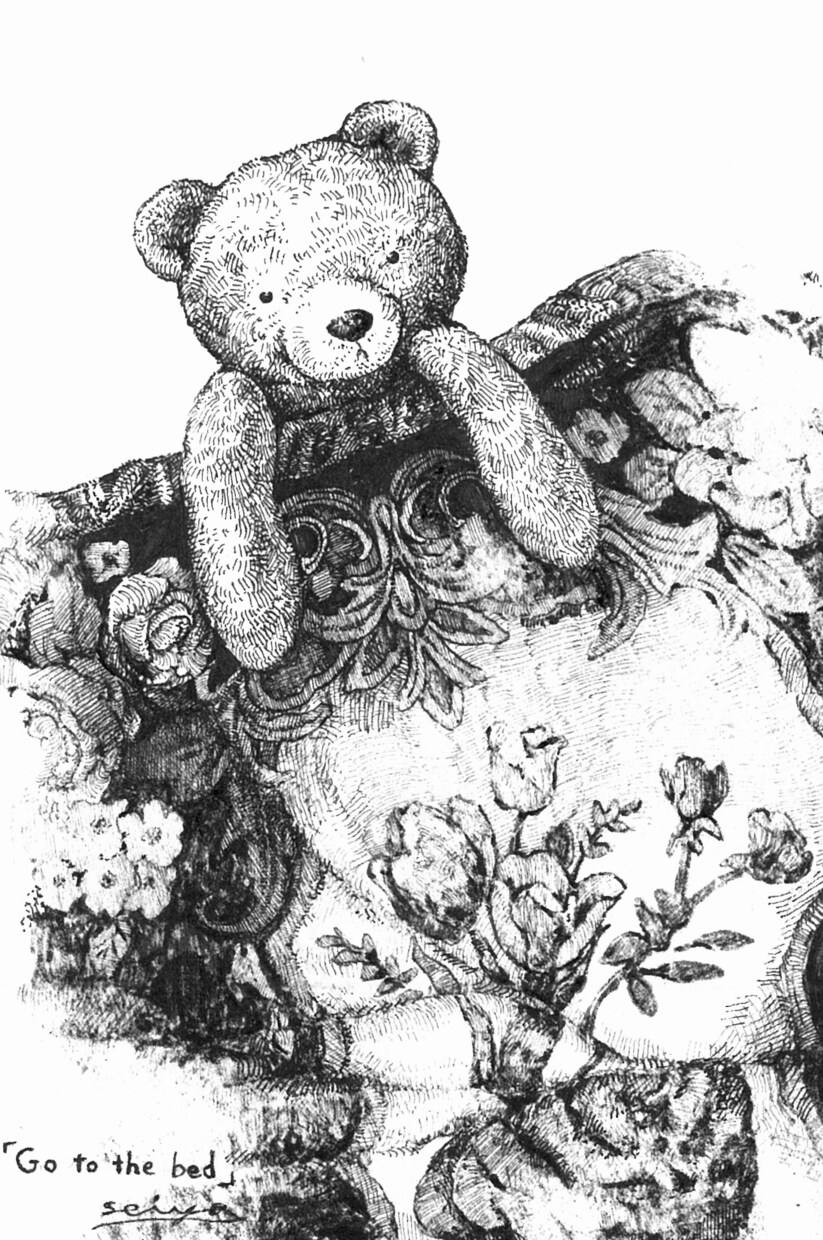 あなただけのボールペンアートを描きます ハガキサイズの繊細なアートを制作します イメージ4