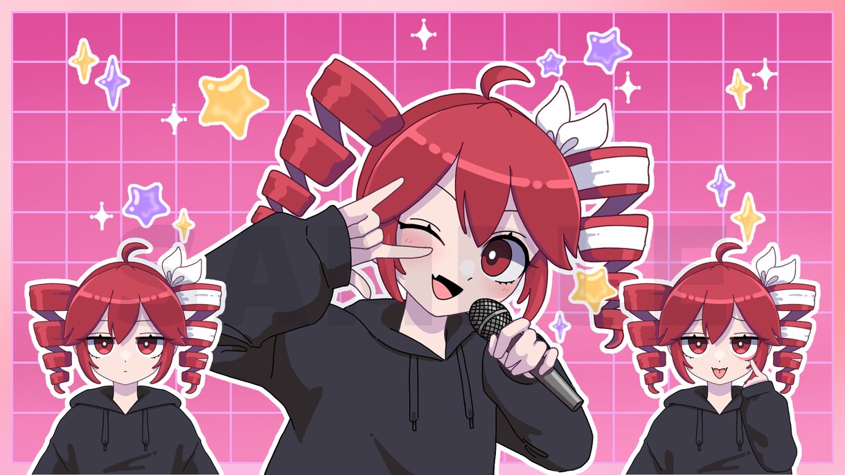 アニメ塗りから厚塗り風まで描きます SNSアイコンやサムネイラストを求めている方へ。 イメージ1