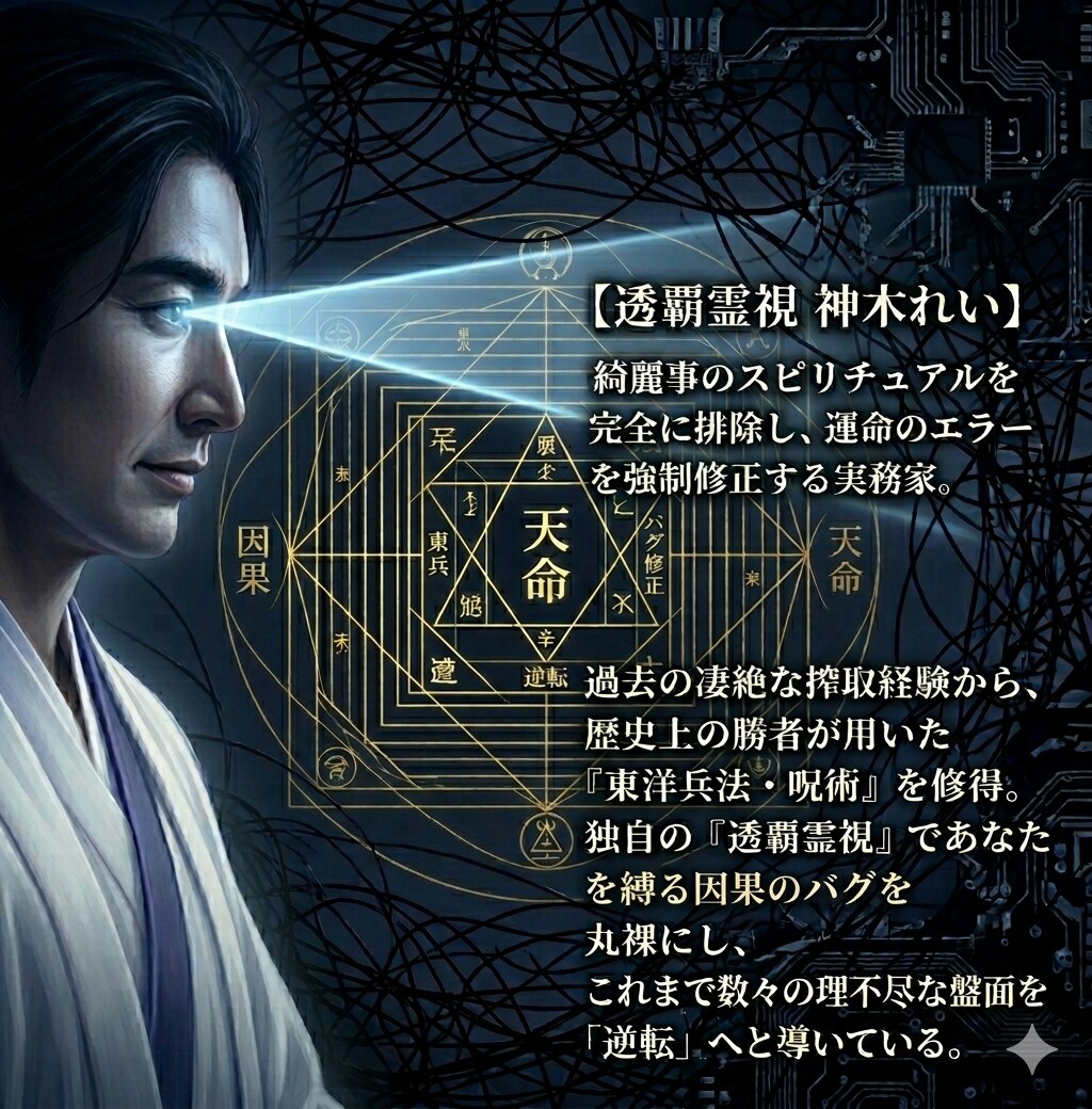 人生が急激に上向く丨透覇霊視で運命を好転させます 負の連鎖を断ち切り圧倒的幸運へ。理想の姿へ爆速で導きます イメージ3
