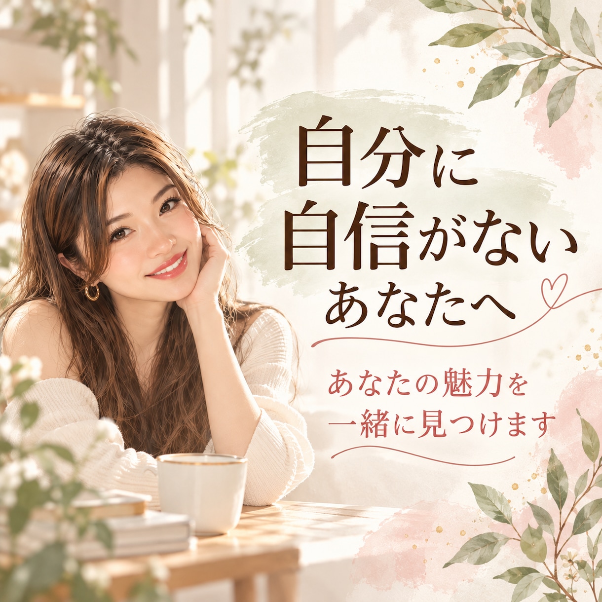 自分に自信がないあなたへ。魅力を一緒に見つけます あなたの魅力、私と一緒に見つけませんか？ イメージ1