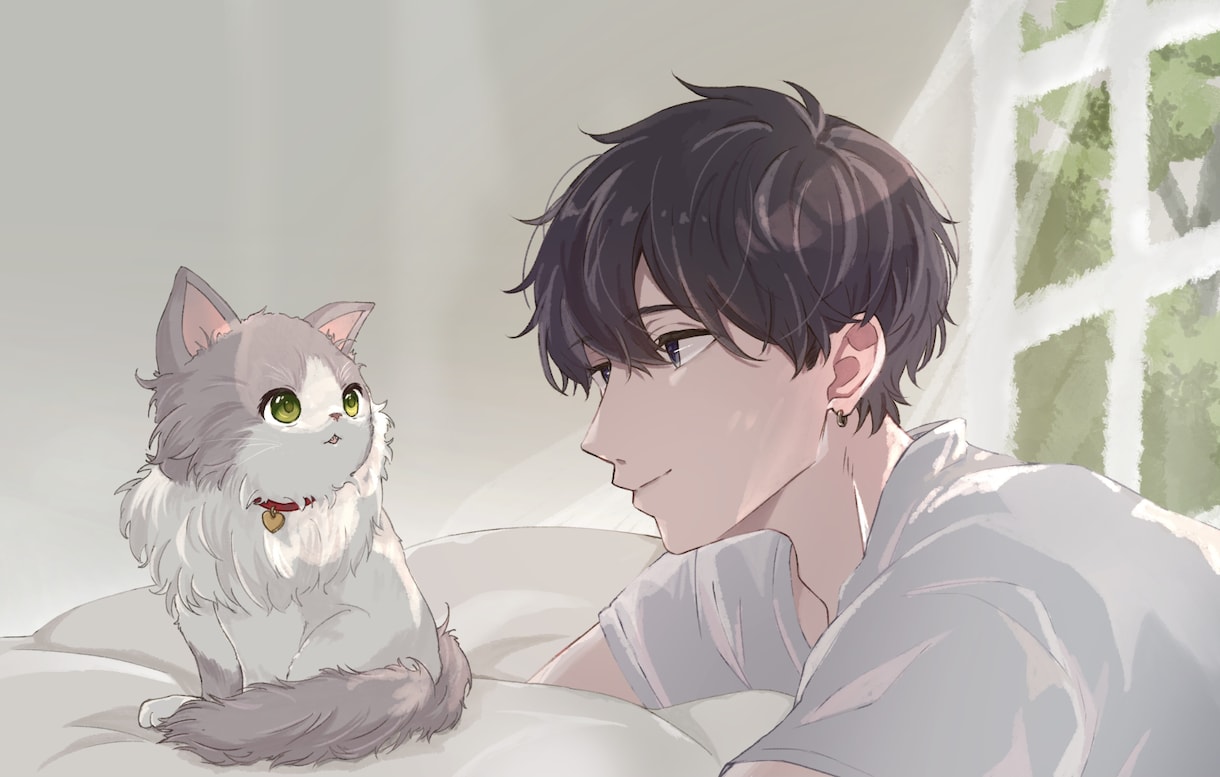 イラスト作成いたします 歌ってみた、サムネイルに/15万再生突破動画経験有り！ イメージ2