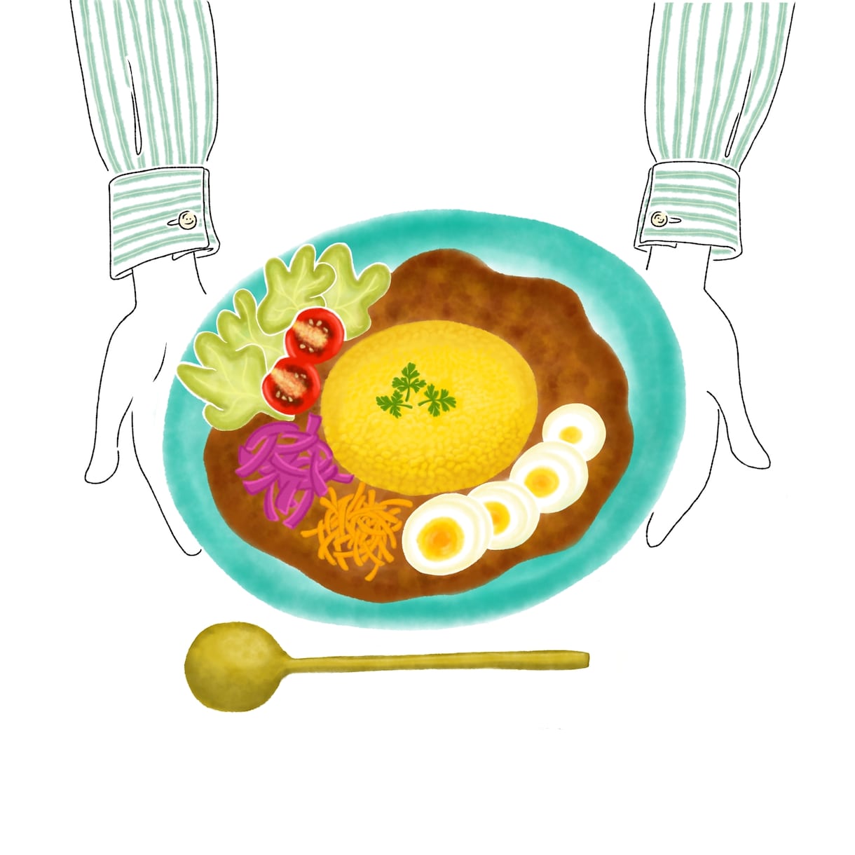 おいしそうな食べ物イラスト描きます おいしさが伝わるような食べ物イラストを描きます イメージ2