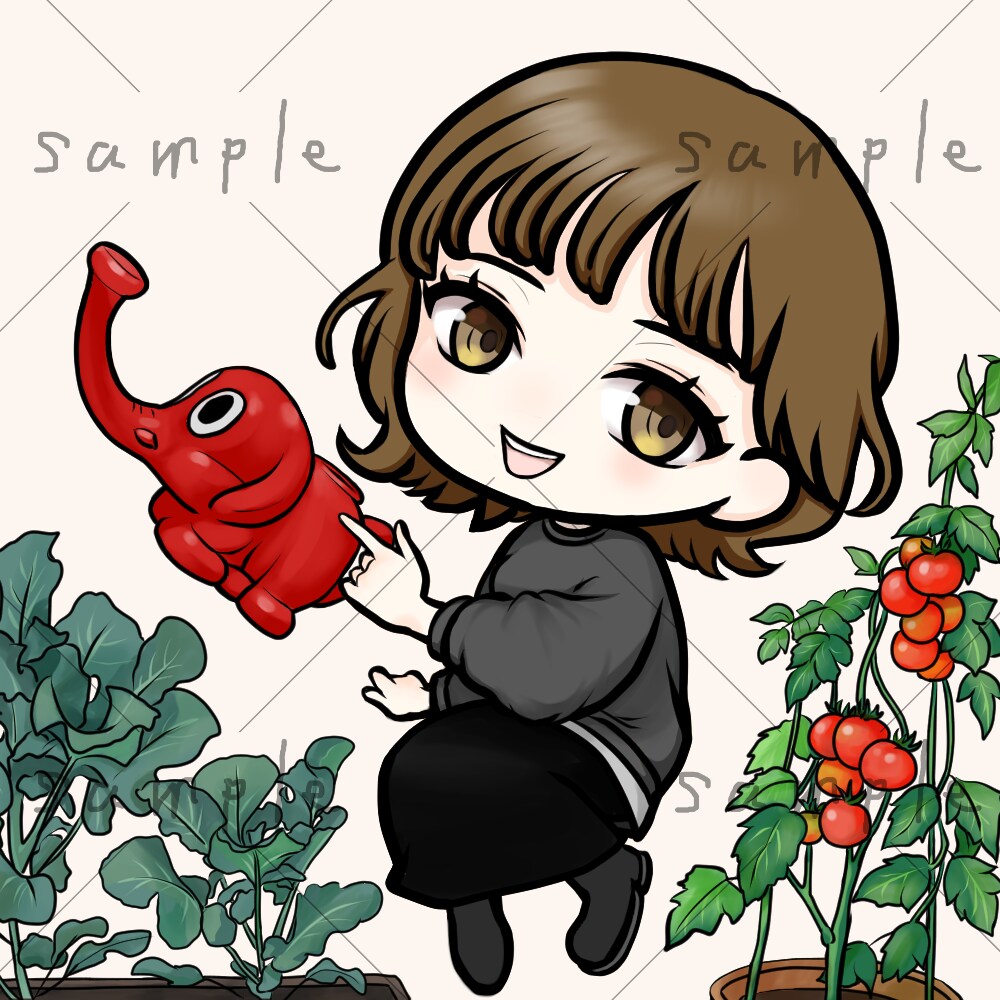 商用利用可★ゆるかわミニキャラアイコン制作します X・インスタ・ユーチューブ★SNS映え抜群の親しみデザイン イメージ5