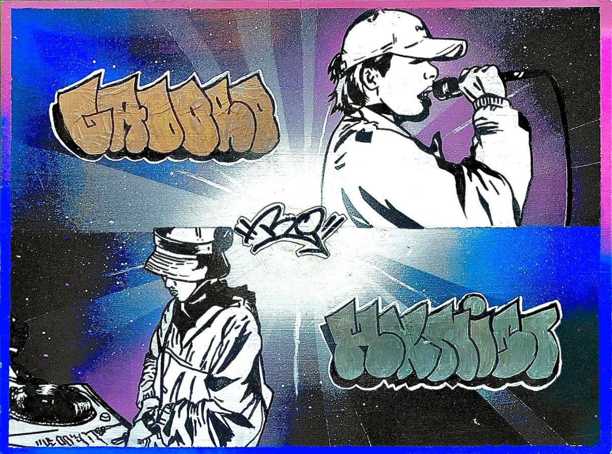 グラフィティgraffiti描きます 1つ1つ1つしかない作品描きます イメージ2