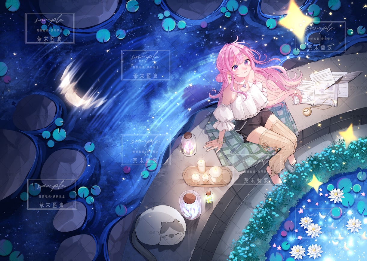 アイコン・歌ってみた・Live2D立ち絵等描きます ちびキャラや配信用イラスト等、幅広く制作しています！ イメージ4