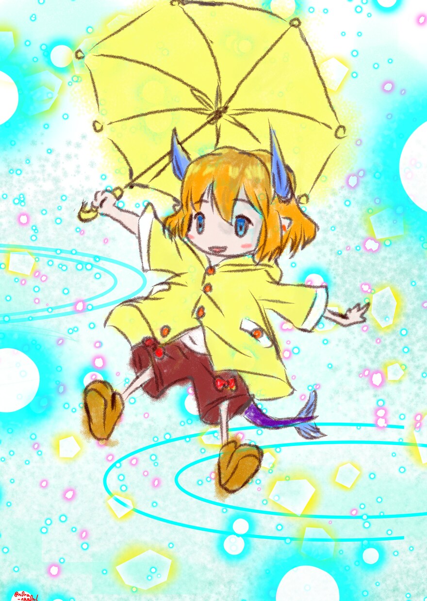 デフォルメ似顔絵のポストカード描きます あなただけのポストカードを作りませんか？ イメージ5