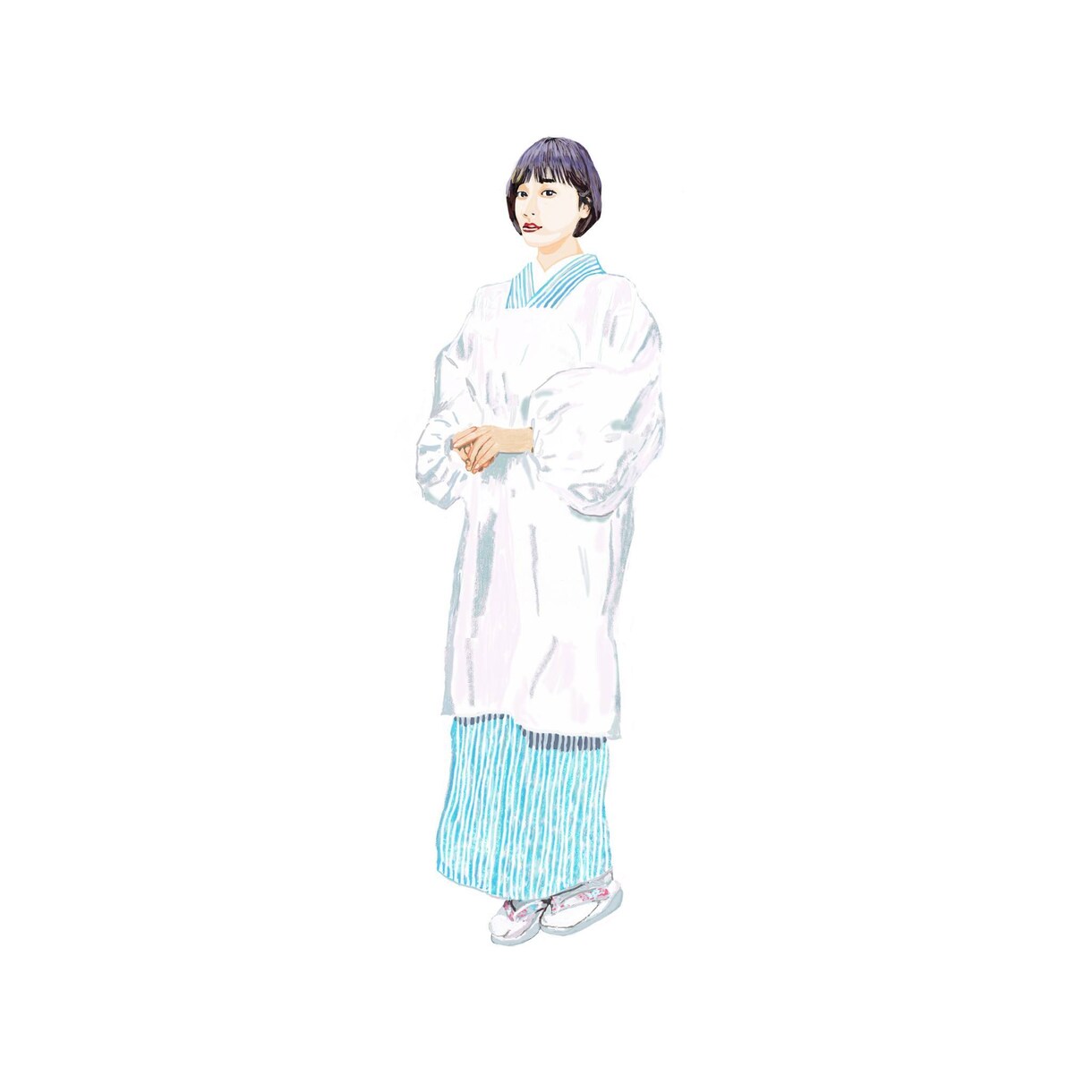 パソコンで人のイラストお描きします パンフレットやカタログにご使用してみませんか？ イメージ1