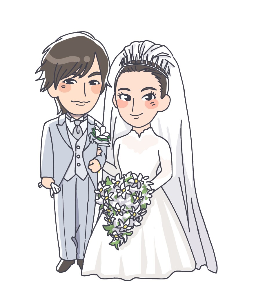 SNSのアイコン等に、似顔絵描きます デフォルメの小さくて可愛い、淡い感じで描きます！似顔絵にぜひ イメージ4