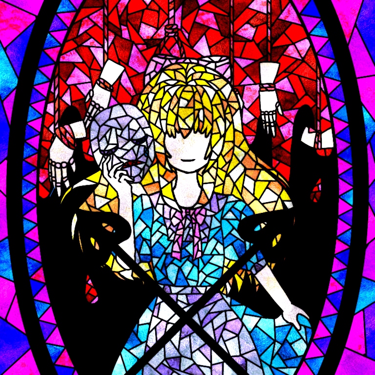 綺麗♪なステンドグラス風に描きます 普通と違った、ステンドグラス風なイラストはいかがですか？♪ イメージ2