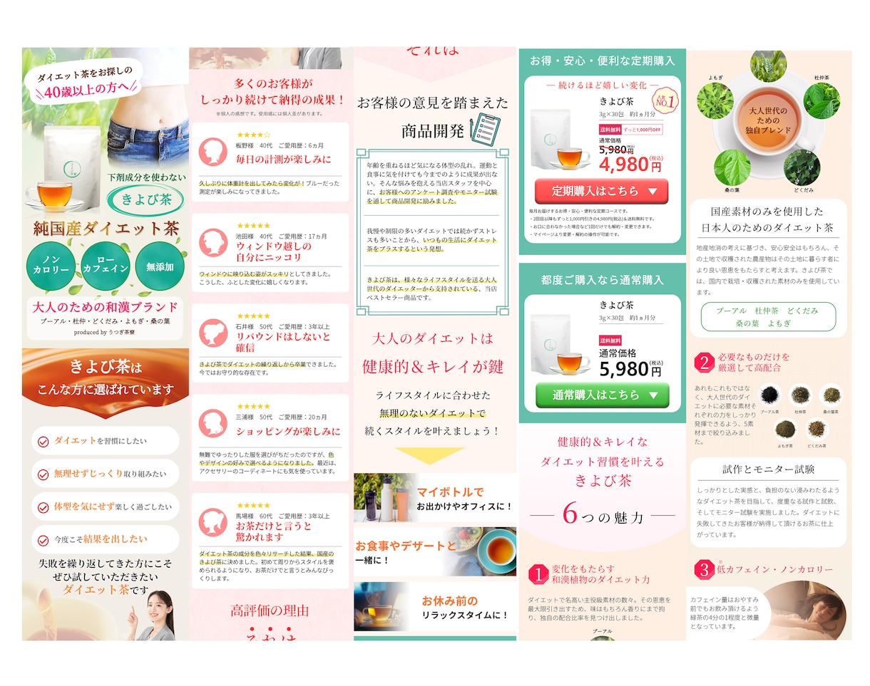 WEB集客に強いランディングページ作ります 完全オリジナルのLP制作代行します イメージ2