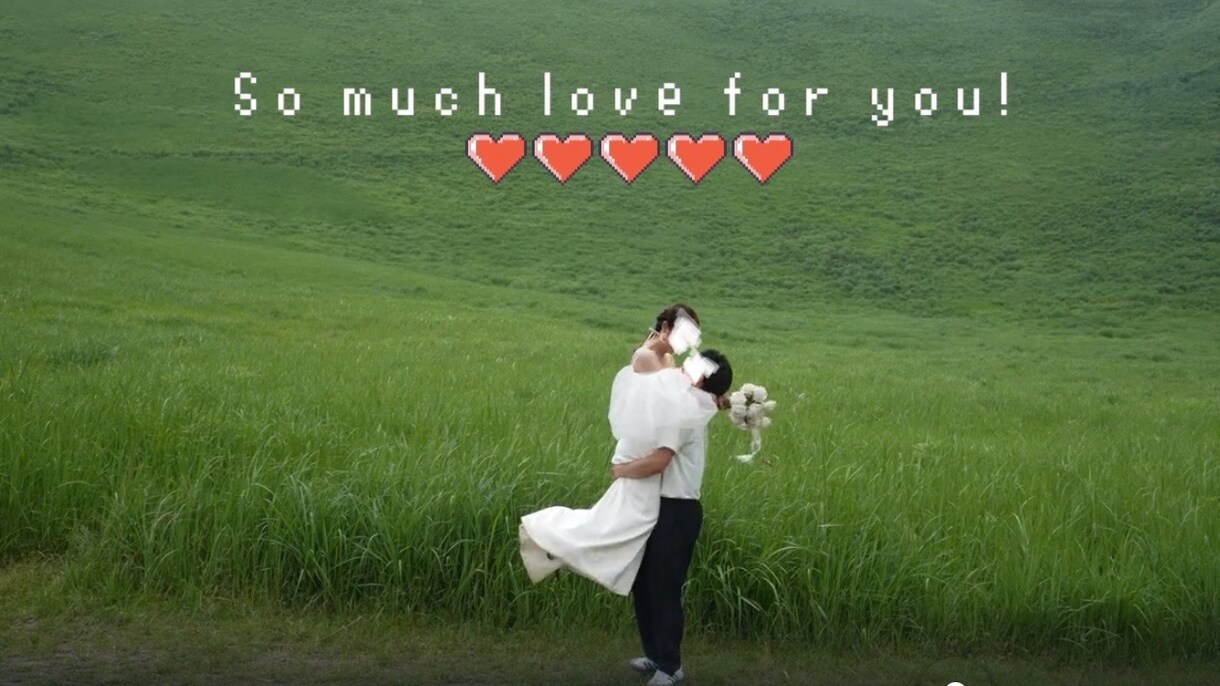 丸投げOK!卒花が結婚式で流す動画を作成します <修正無制限！>丸投げでも相談しながらでも！お任せ下さい♡ イメージ3