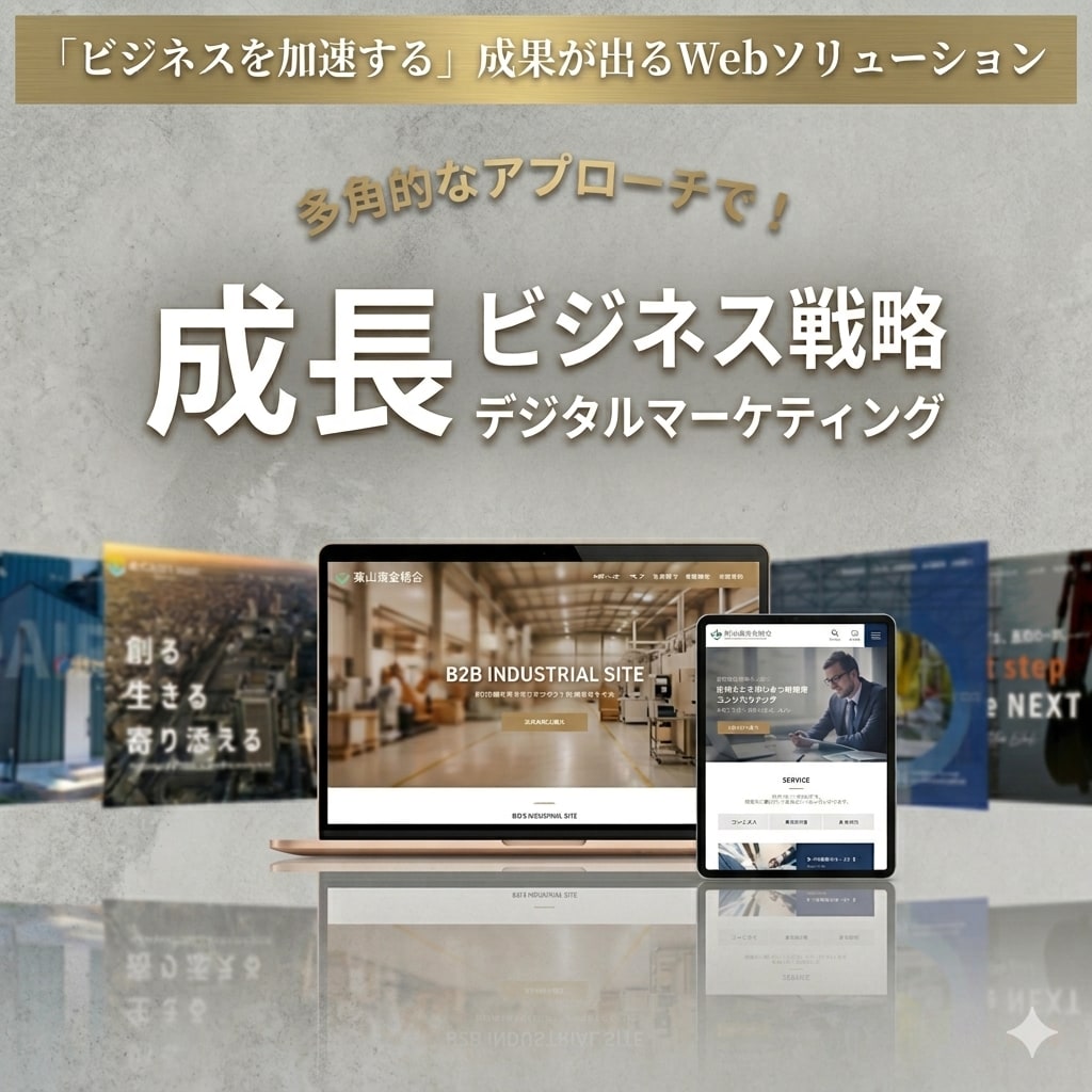 デザインにこだわるホームページ制作します 企業サイトに特化★見た目も中身も妥協しないHP制作 イメージ1