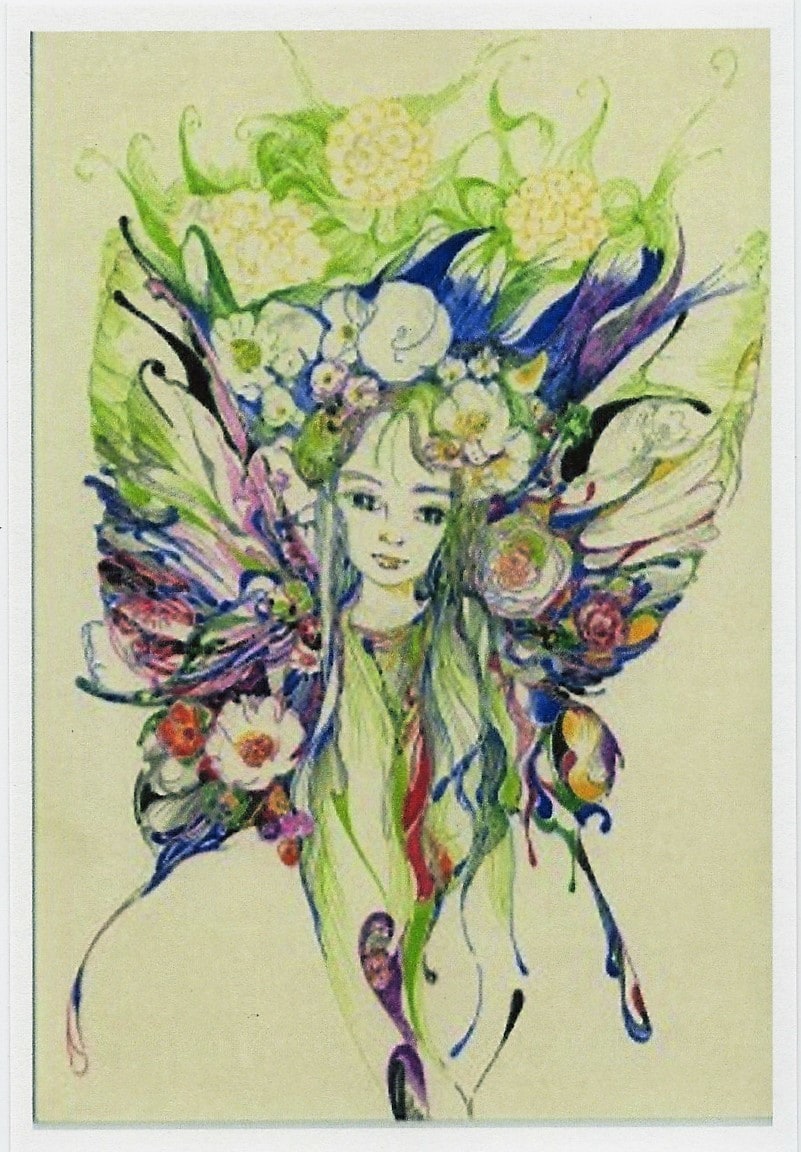 小さな絵画がお部屋をおしゃれに演出します 趣味のいいイラスト絵画をお部屋に飾りませんか？風の回廊です イメージ7