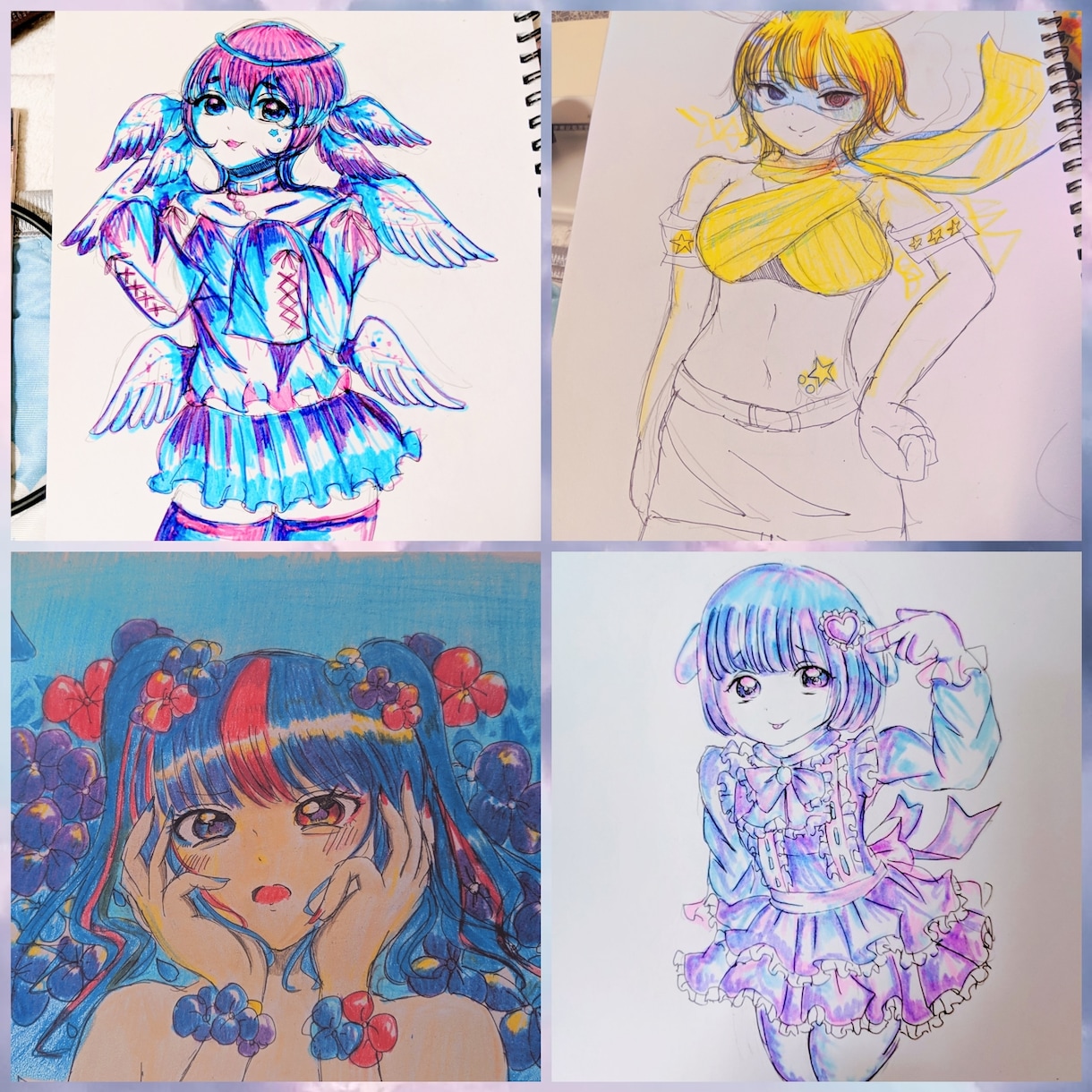 イラスト作成致します アニメ風カラフルでポップな絵描きます！ イメージ1