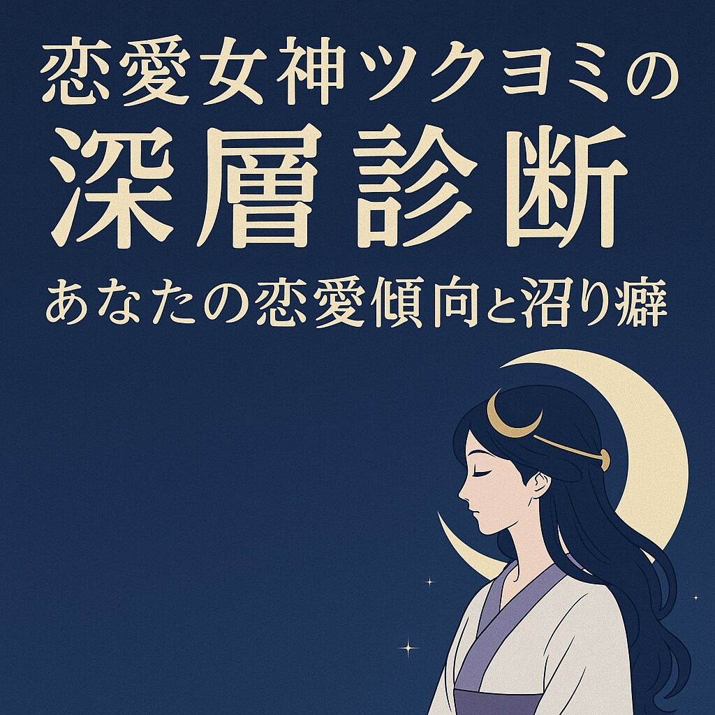 恋愛女神ツクヨミが深層診断をします あなたの恋愛傾向と“沼り癖”を徹底分析✨ イメージ1