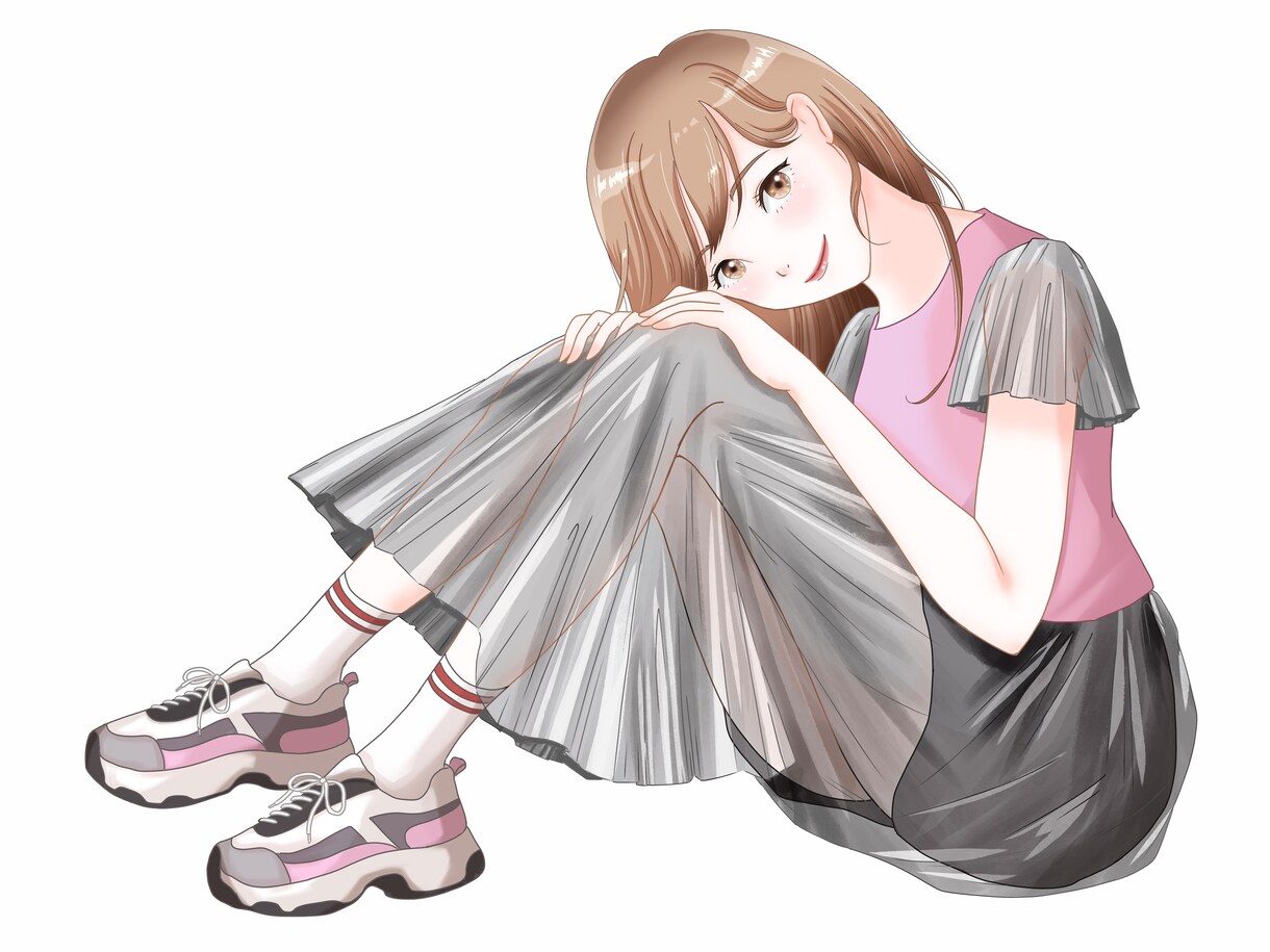 お洒落で大人可愛いファッションイラスト描きます ファッション雑誌・webメディア・Instagramなどに イメージ6