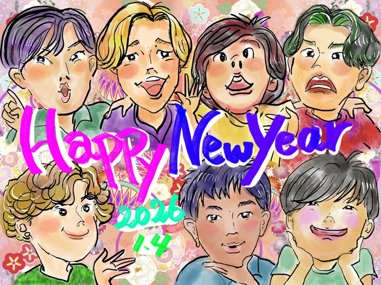 何人でも似顔絵一律5000円で描きます お友達へのプレゼントなど目的やご希望をお知らせください。 イメージ1