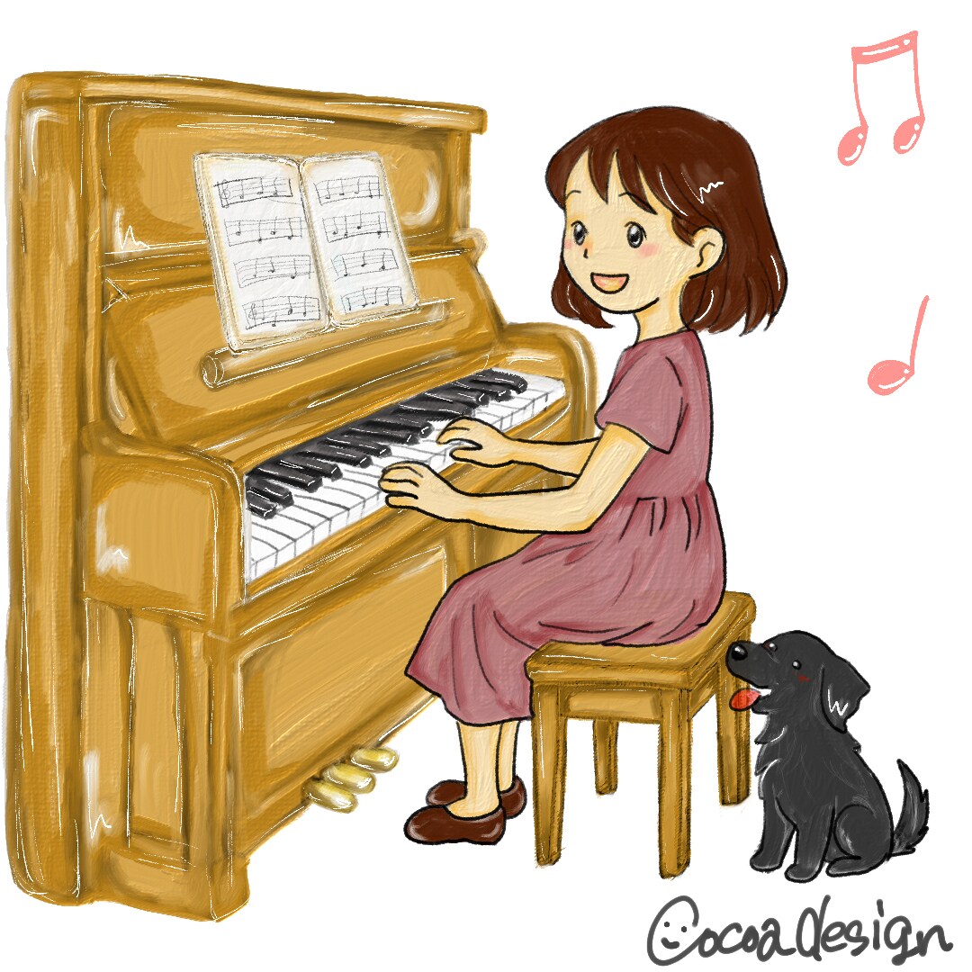 手書きふんわり癒し系イラスト制作します 見る人の心をほっとさせる、手描き風イラスト イメージ2