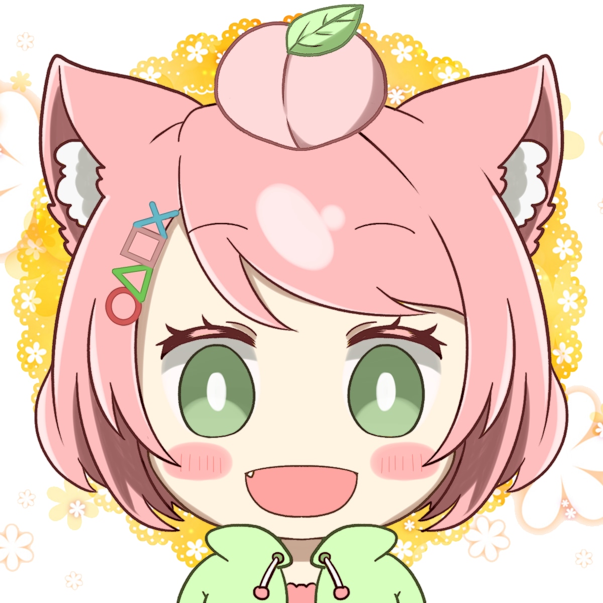 可愛い真正面アイコン描きます TwitterやDiscordの丸いアイコンにオススメ♥ | ココナラ