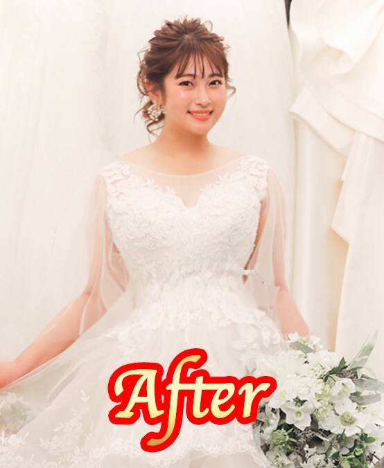 前撮り、挙式写真等、大切なお写真レタッチ加工します ちょっとしたシミシワ消しから、ゴリゴリ加工まで! イメージ3