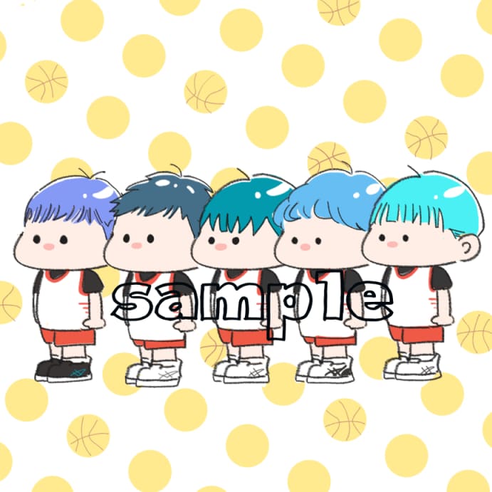 おそろいのユニフォームでちびっこ描きます 一緒のユニフォームやコスチュームで整列! イメージ4