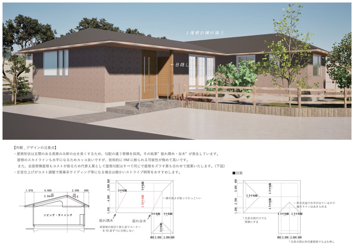 一級建築士が間取り＋パースで特別な家を提案します 【新築一戸建て・注文住宅】個性をカタチにいたします。 イメージ4