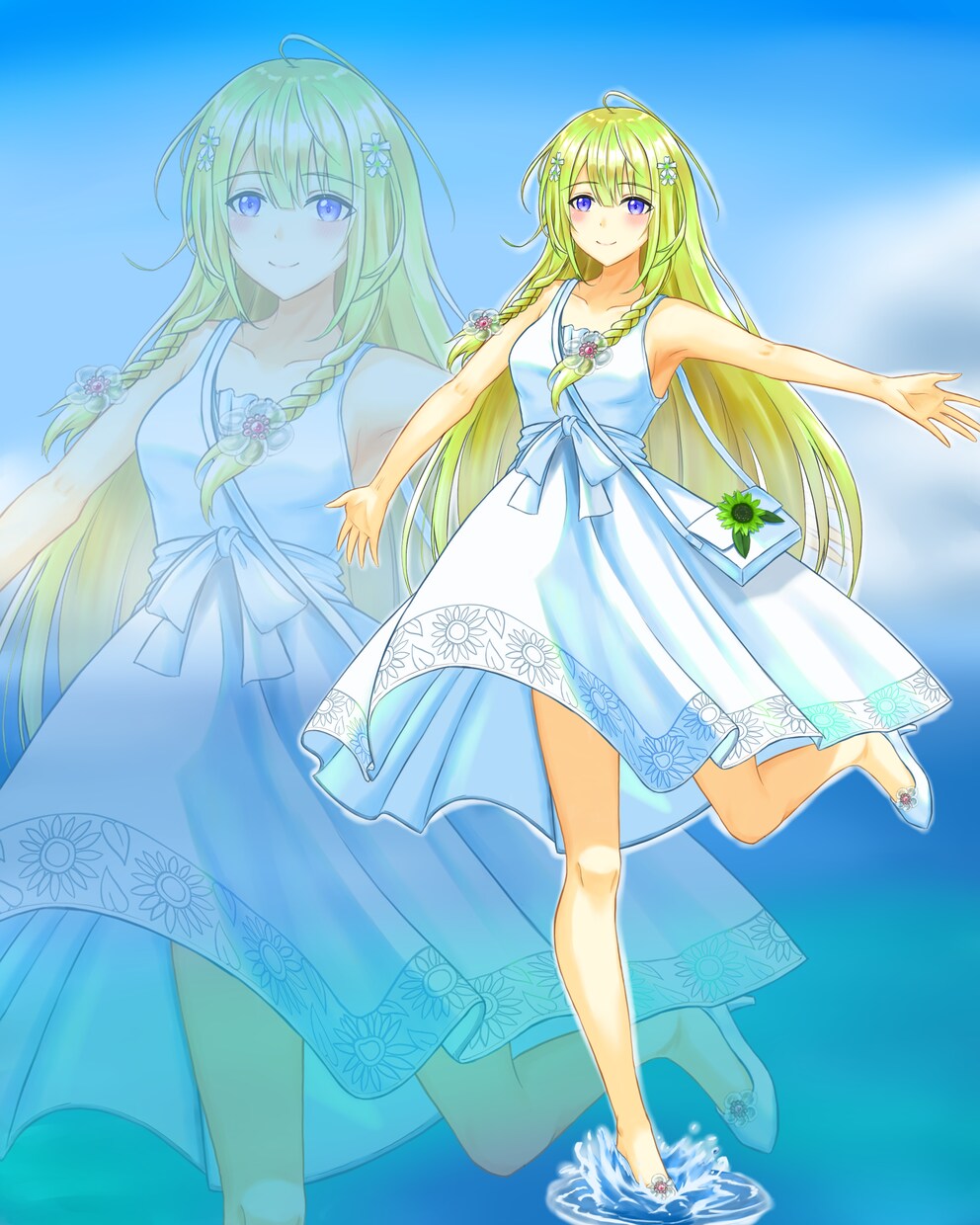 皆様の活動の助けになる綺麗なイラストを提供します Vtuberやオリジナルゲームの創作などに使えるイラスト イメージ5