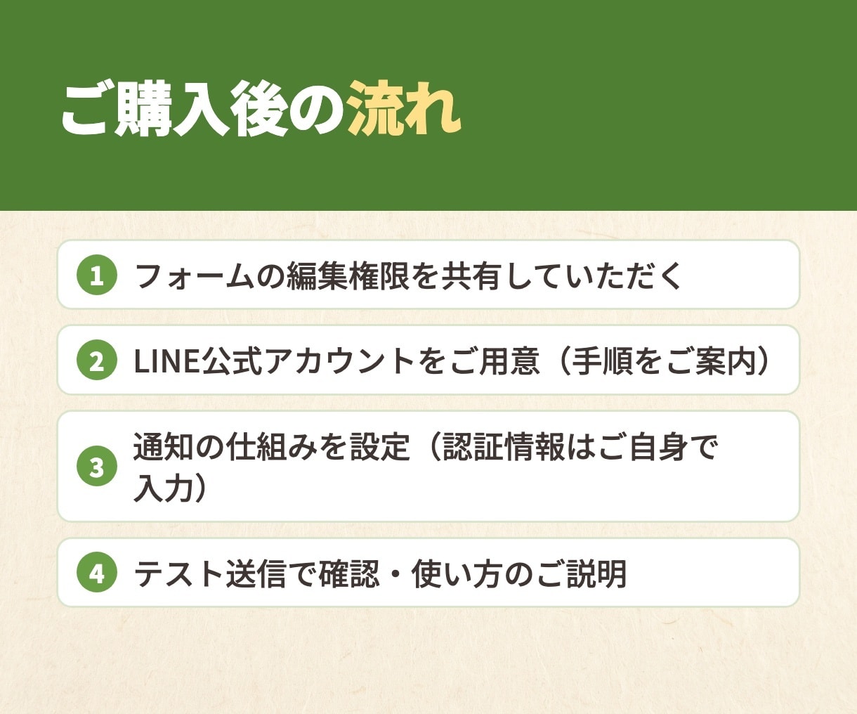 Googleフォームの回答をLINEに通知します 問い合わせ・予約・申込みの見落としを防ぎます。見積り不要 イメージ5