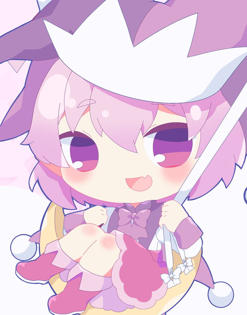 可愛いミニキャライラスト描きます 2頭身、3頭身の可愛いミニキャライラストを描きます イメージ1