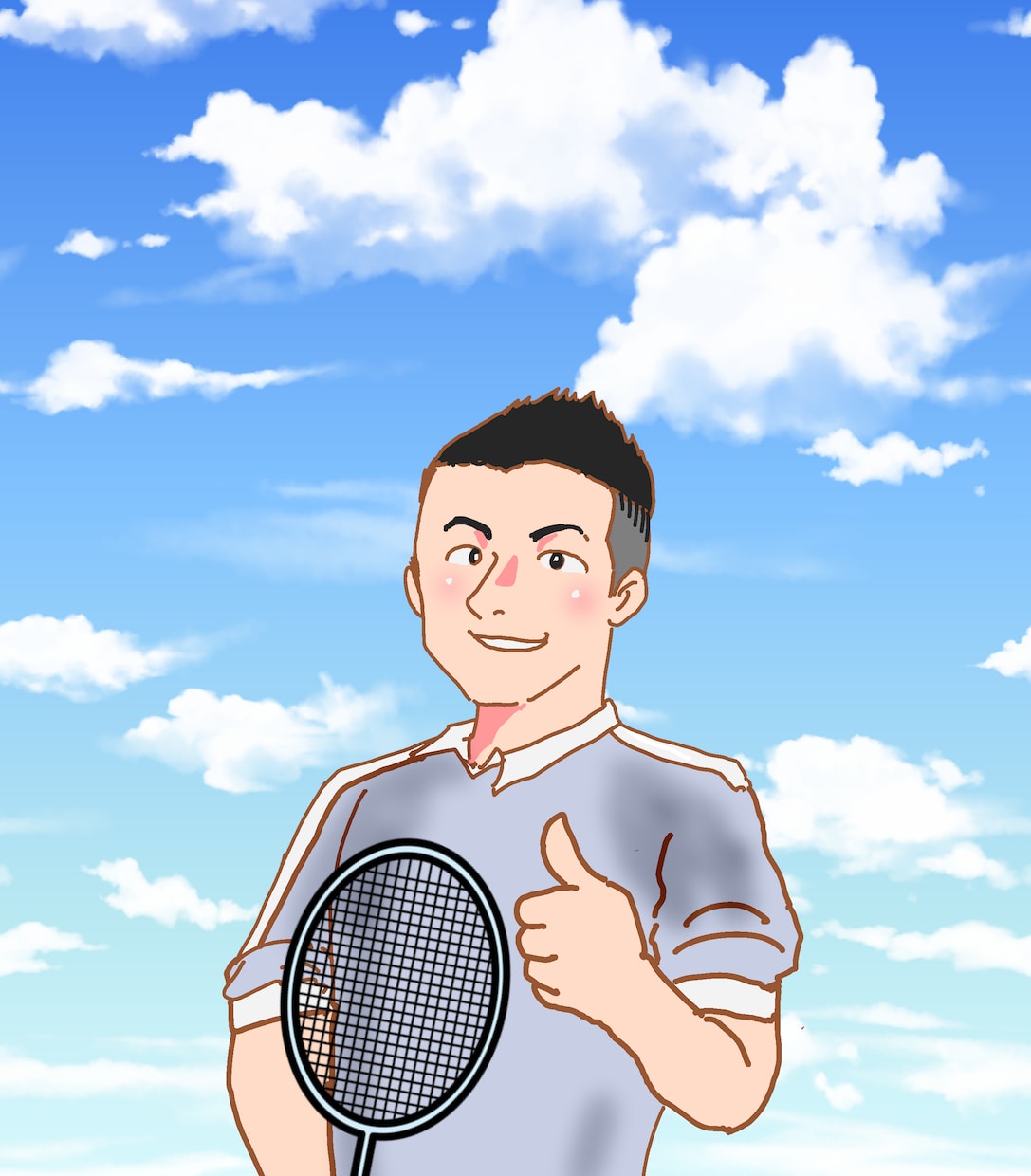 あなたをアニメタッチに描きます 個性的なイラストで印象度アップ イメージ2