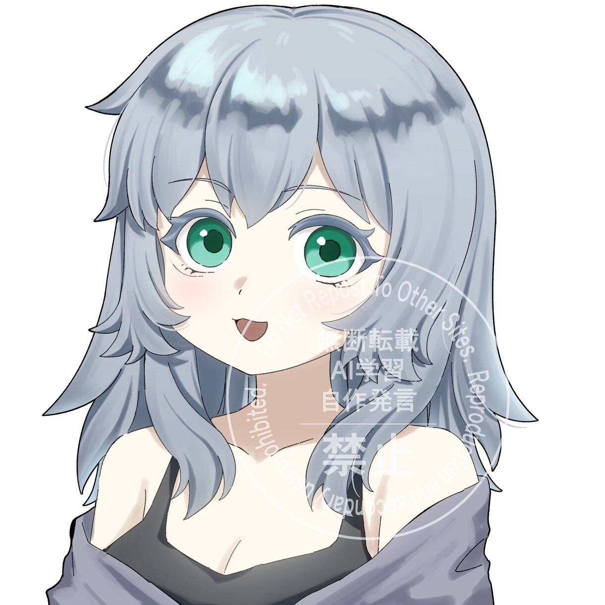 かわいいイラスト描きます かわいいSNS用アイコン、立ち絵等幅広くイラスト描きます イメージ1