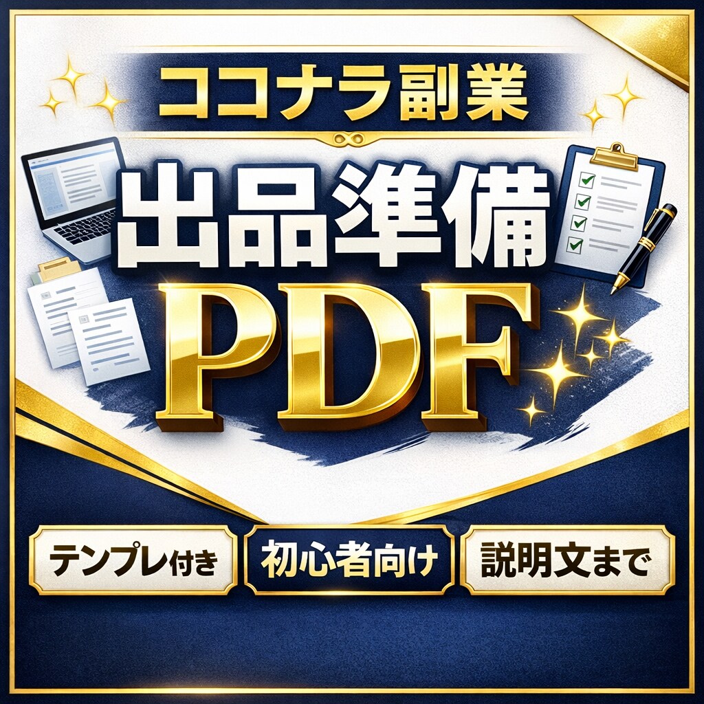 副業初心者向けにココナラ出品準備を教えます ココナラ出品準備を迷わず整える イメージ1