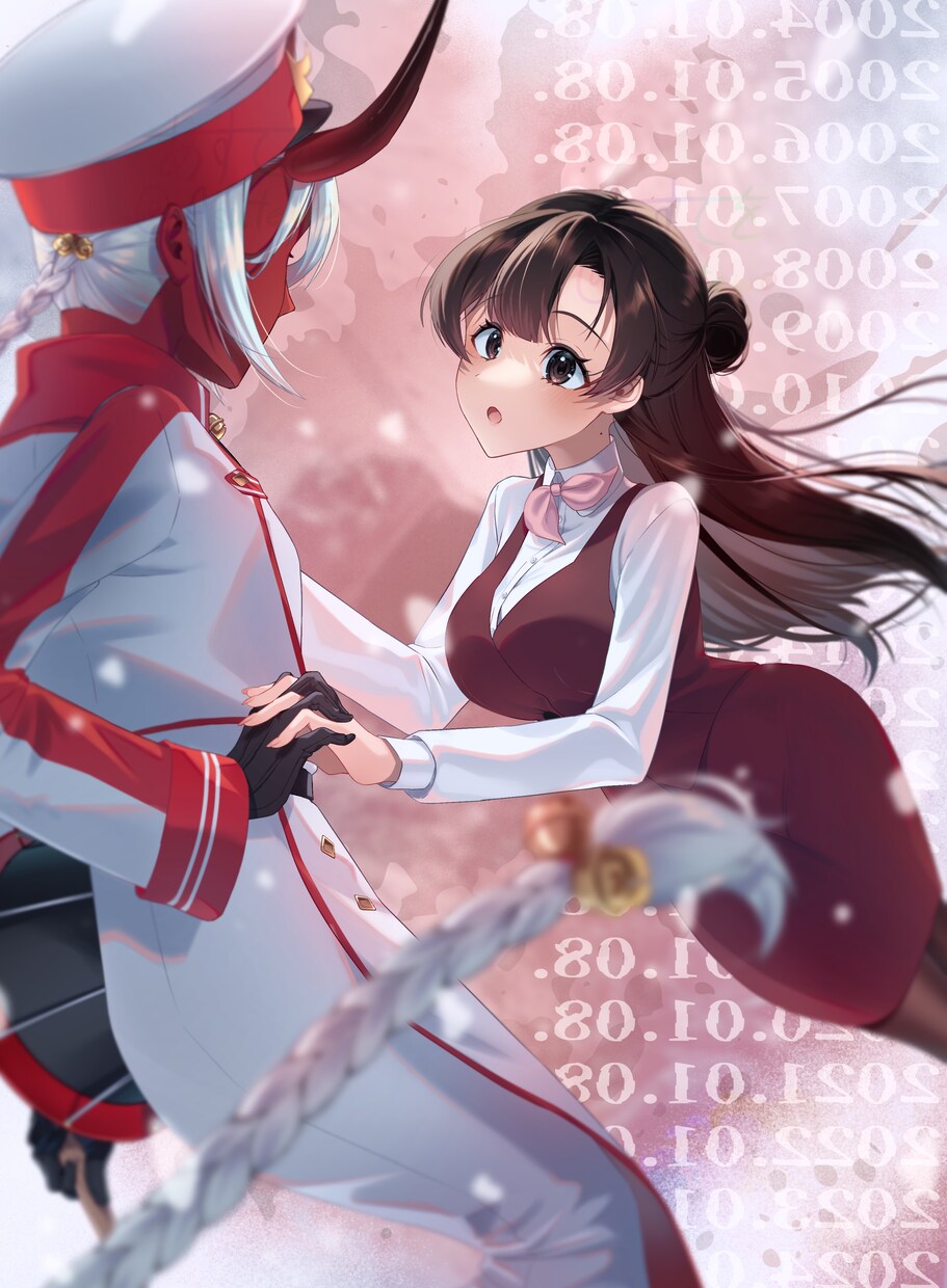 カップリングイラストを描きます BLもGLも男女も…人外キャラもOK！ イメージ2