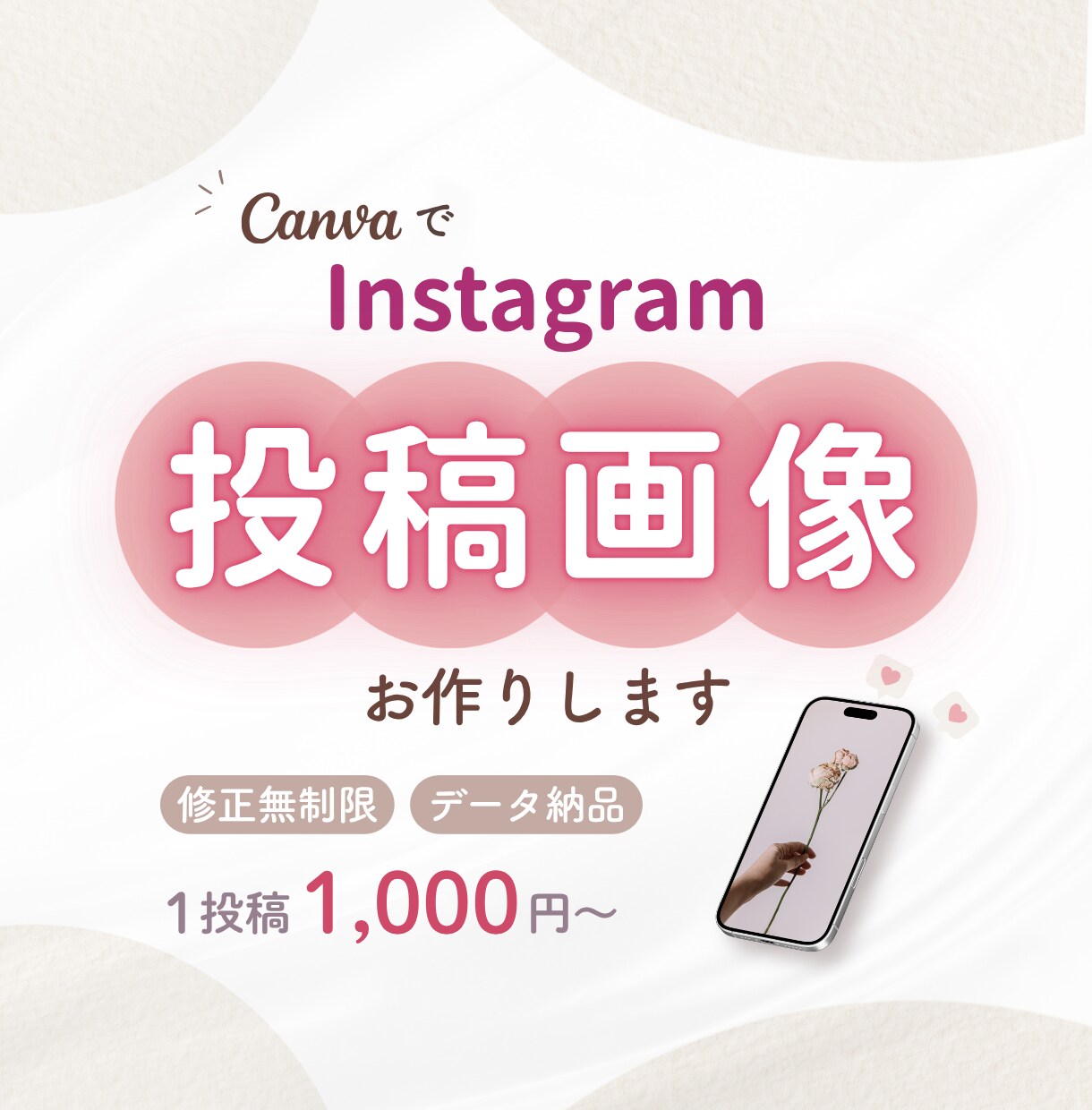 見やすいインスタグラム投稿画像をお作りします 相談だけOK・分かりやすい図解◯ イメージ1